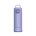Botella de agua térmica SHUKLAM de 19.6 oz, color morado y azul